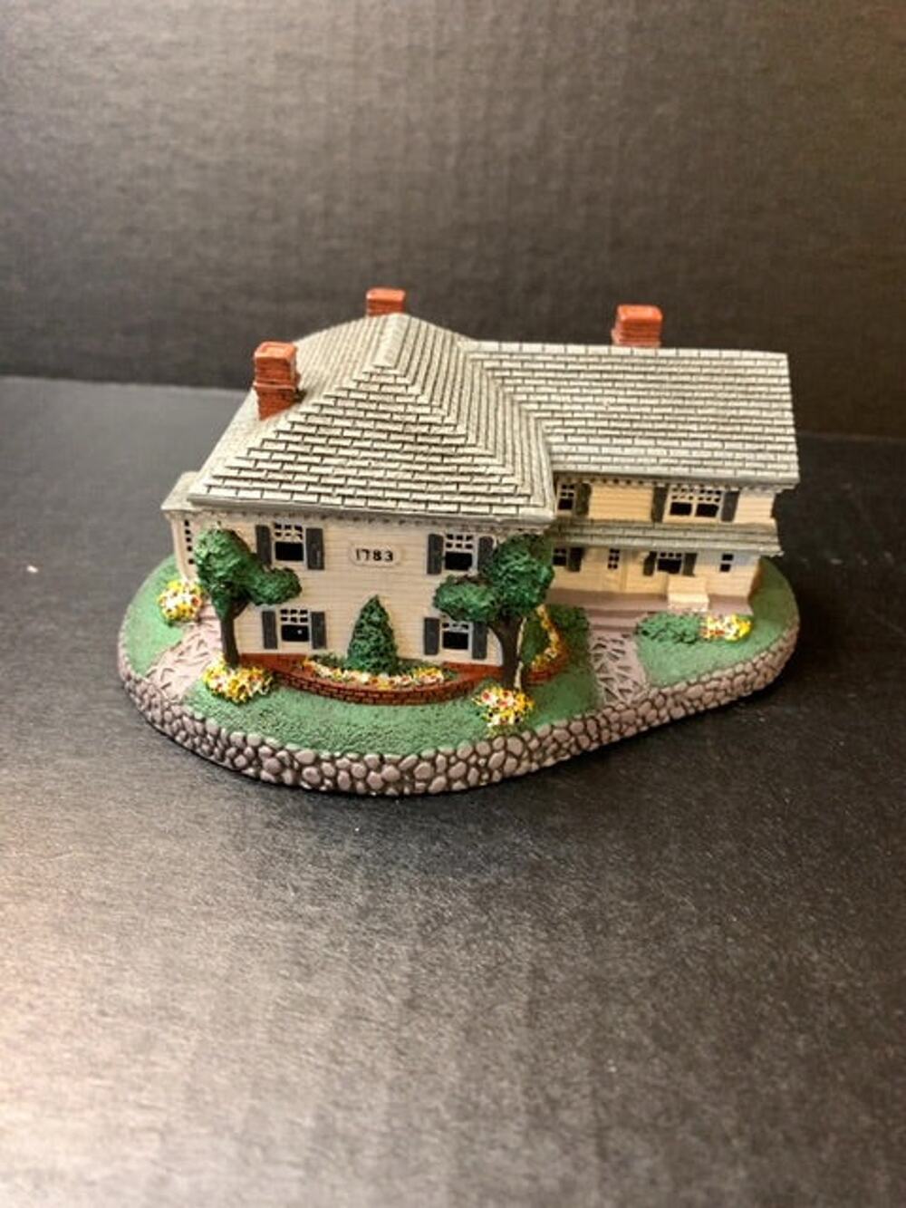 1990 Rhodes Studios Rockwells Hometown Collection Rockwell's Residence House